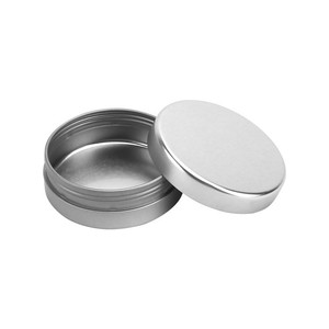 スクリューキャップ付き金属アルミニウム缶容器の<span class=keywords><strong>CR</strong></span>丸型缶、ローション、バーム、香水またはひげバームに適しています