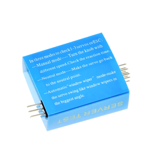 Multi-Servo Tester Gear Test 3CH ECS Konsistenz Drehzahl regler Leistungs kanal CCPM Meter 4.2-6V mit Anzeige