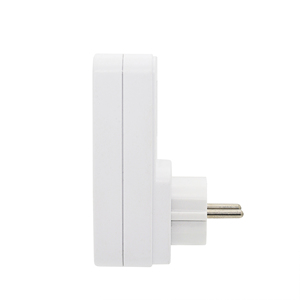 <strong>EU</strong> <strong>Plug</strong> Conversion <strong>Plug</strong> Multifunctional Socket Portable <strong>with</strong> 2 USB Port Universal Socket Power <strong>Adapter</strong> White Color - Product Image 2