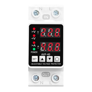 AVP-40 Single Phase 40A Overcurrent Protector Adjustable 220V 63A <strong>Voltage</strong> Relay Control AC Current Type 40A <strong>Voltage</strong> Protector - Product Image 1