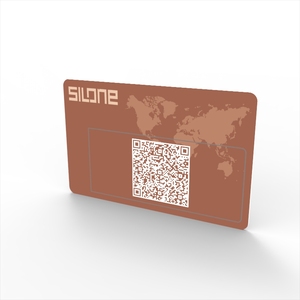 Silone 13,56 MHz ntag213/215/216 Smartcard-Chip PVC NFC QR-Code Business-RFID-Karte für soziale Medien - Product Image 2