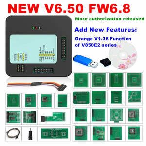XPROG V6.50 V6.26 V6.12 Hinzufügen von V1.36 V850E2 Funktion Neue Autorisierung V5.55 X-PROG M XPROG-M ECU-Programmierer X Prog komplette Adapter