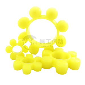 KTR ROTEX <strong>Coupling</strong> With High Wear-resistant ML Yellow <strong>PU</strong> Polyurethane <strong>Flexible</strong> Shaft <strong>Coupling</strong> Elements OEM Customizable