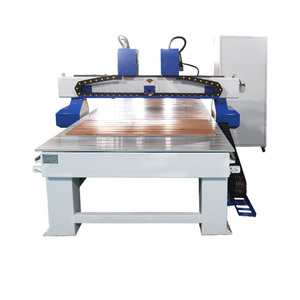 Independent Double Head 1325 Modle Wood Working <strong>Cnc</strong> <strong>Router</strong> Machine <strong>with</strong> Stepper Motor/<strong>servo</strong> Motor China Made <strong>Cnc</strong> <strong>Router</strong> - Product Image 3