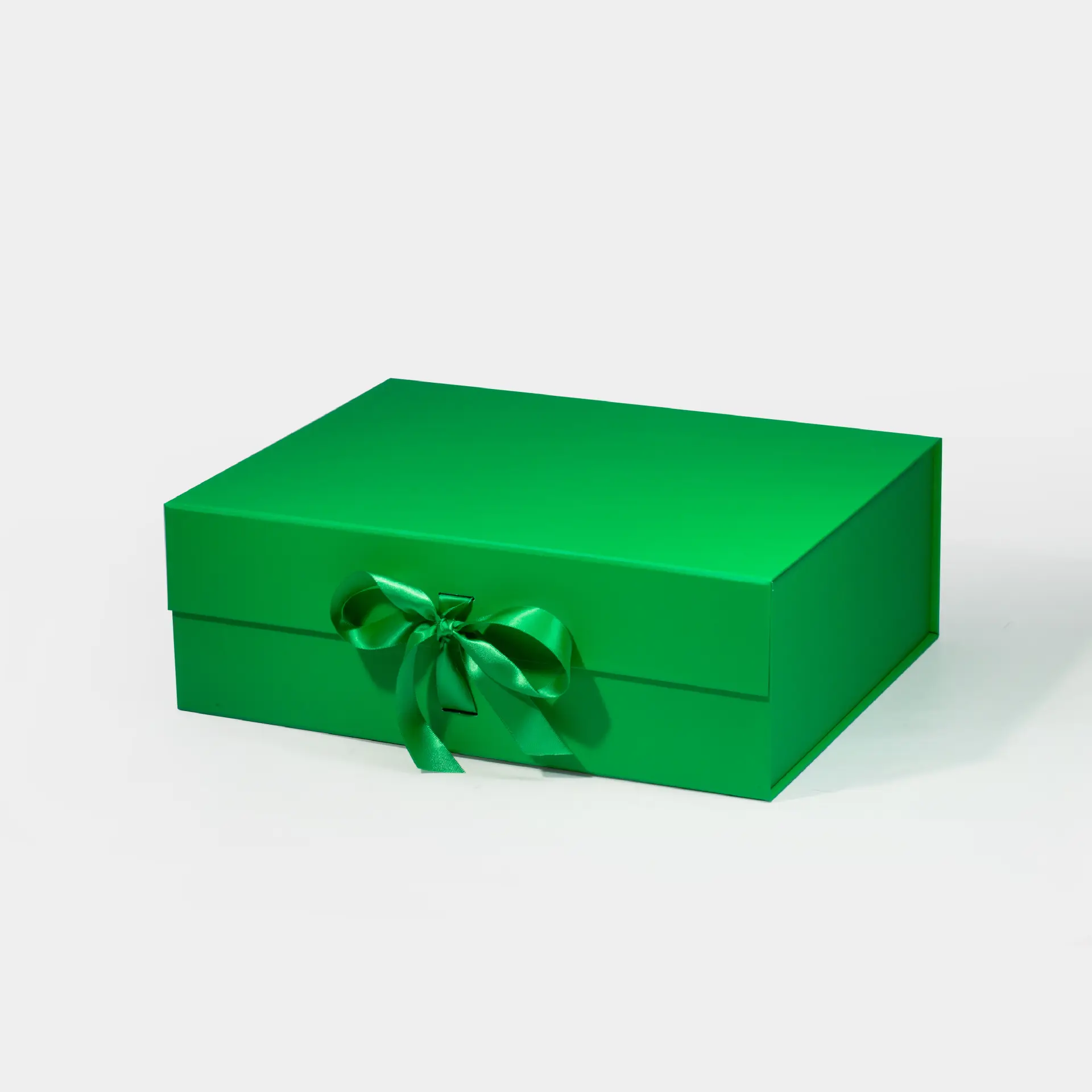 Caja de papel de regalo con diseño personalizado, caja de cartón de lujo magnética plegable con cinta, 4 D