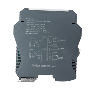 Termocoppie galvaniche ad alta precisione 0.1% alimentate ad anello resistenza di ingresso RTD pt100 a uscita segnale analogico 4-20mA 0-10V - Product Image 1