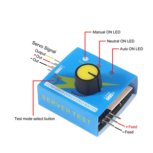 Cho 3CH kỹ thuật số đa servo Tester ECS RC nhất quán ccmp chủ tốc độ điều khiển Checker điều chỉnh chỉ đạo bánh Tester - Product Image 6