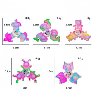 Hot bán giá rẻ Mini ngón tay con quay hồi chuyển xoay cầm tay Cube Spinner bồn chồn ngón tay Pop Spinner bồn chồn đồ chơi - Product Image 3