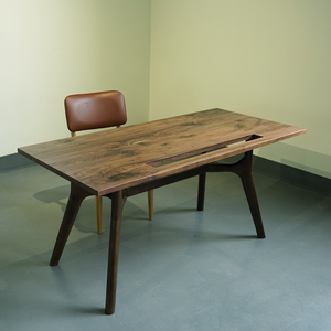 Di alta qualità scrivania Computer di casa semplice tavolo tavolo da lavoro tavolo da studio studente scrivania in legno massello noce - Product Image 5