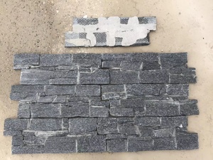 Rivestimento esterno della parete posteriore del cemento della pietra della coltura della quarzite arrugginita