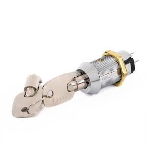 Jk209 Hoge Veiligheid Aan Uit Schakelaars Automatische Deur Toegangscontrole Sleutelschakelaar Slot Met 3 Positie Ingangsspanning 24vdc - Product Image 3