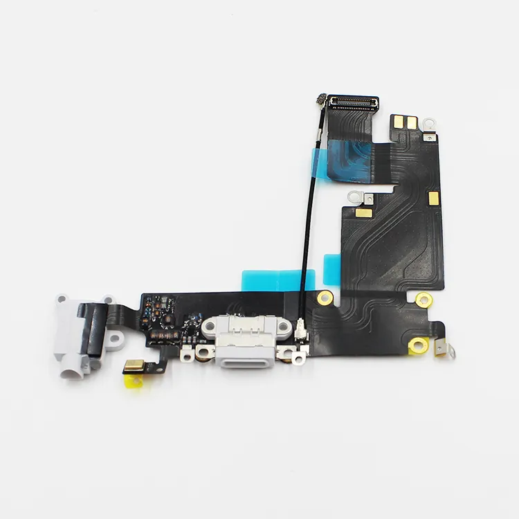 Repair USB Charging Port Dock Plug Socket Jack Connector Board Flex Cable With Microphone Mic For IPhone 6PLUS