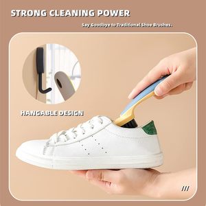 高密度剛毛快適なグリップユーティリティプラスチックスクラブ洗浄床クリーニングブラシ - Product Image 4