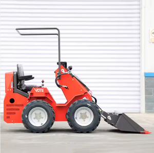 Ce/Kubota động cơ nhỏ loader/Skid chỉ đạo Bộ nạp với Kawasaki bơm ngắn quay bán kính 0. 2m3 xô Công suất bánh xích loader - Product Image 6