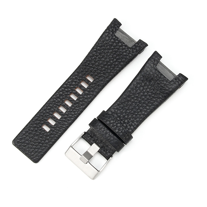 3-litchi pattern black