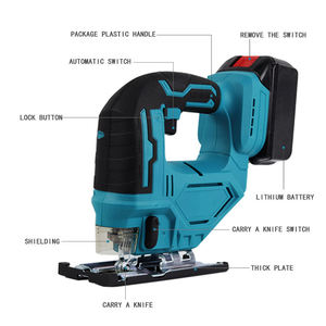 ชุดจิ๊กซอว์ไร้สาย21V พร้อมแบตเตอรี่สองก้อนและเครื่องชาร์จหนึ่งก้อน - Product Image 6