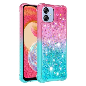 เคสโทรศัพท์มือถือลายทรายนีออนเรืองแสงสำหรับ infinix Note 12 G96เคสมือถือที่เป็นทรายแวววาวไล่ระดับสีสำหรับ tecno Spark 9 - Product Image 5