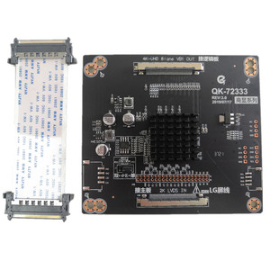 Placa adaptadora de QK-72333 2K a 4K, probador de pantalla 2K para probar VbyOne de celda abierta 4K a LVDS a VB1, Compatible con red de PC y TV - Product Image 5