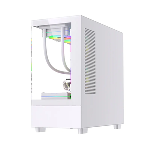 ZeroMaster Aluminum Tempered Glass ATX Mid Tower <strong>Computer</strong> Case With Cooling Fan for Gaming <strong>Optimized</strong> CPU Performance - Product Image 2