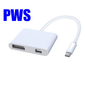笔记本电脑配件2合1 USB C适配器C型至DP迷你DP扩展坞 - Product Image 3