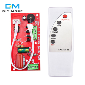 Modifikation platine für Universal lüfter fernbedienung Mini-Lüfter platine Steuerung Motherboard Elektrischer Lüfter Universal-Computer platine - Product Image 2