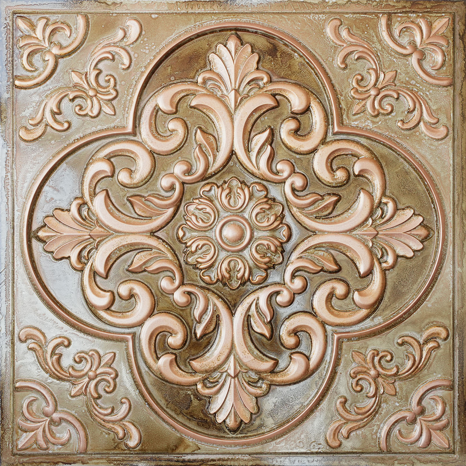 Champagne Olive Antique