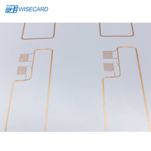 Wisecard LF/HF/<strong>UHF</strong> Chip Rfid Prelam <strong>Inlay</strong> for Producing EMV Smart Card - Product Image 5