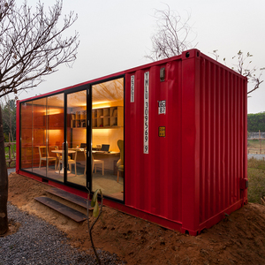 Chống động đất và chống gió có thể mở rộng vận chuyển container nhà quán cà phê nhà hàng - Product Image 1