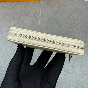 热卖设计师钱包名牌条纹短钱包PU钱信用卡持卡人硬币钱包设计师腰带 - Product Image 5