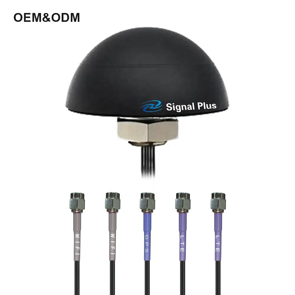 5 in 1 BEIDOU GLONASS GPS Dome Kombination Antenne GSM LTE 4g MIMO WLAN MIMO Autoantenne Flottenmanagement Dach gps-Kombinantenne
