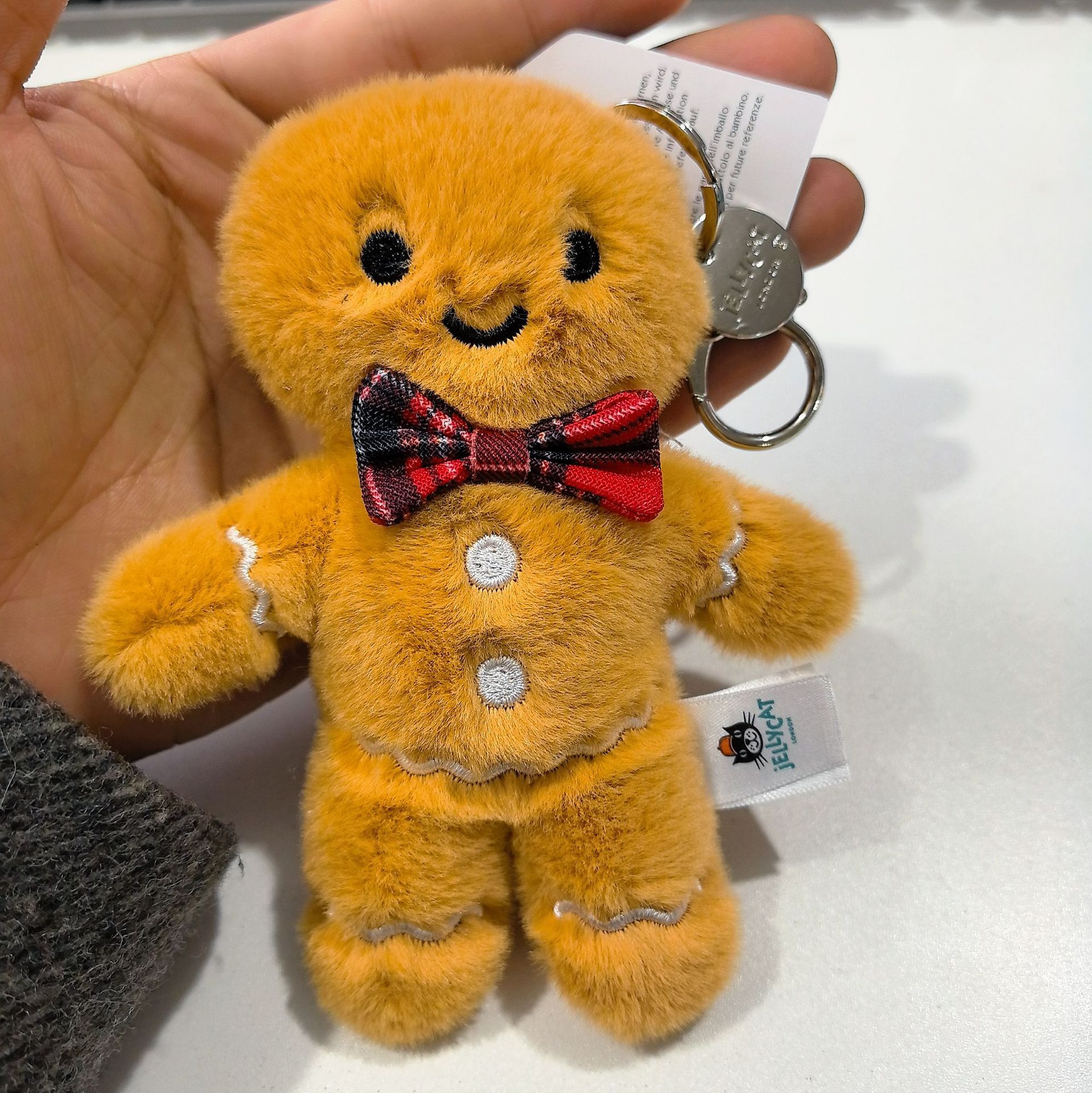 Cookie man pendant-three marks