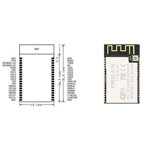 Esp32 modulo Wifi Wifi + BT 4.2 doppio seriale Wifi Modlue BTModule
