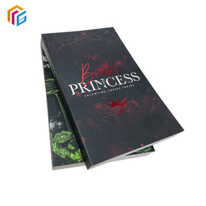专业书籍印刷公司印刷自己的边缘书籍印刷平装箔封面小册子 - Product Image 2