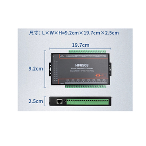 Porta seriale IoT per porta di rete relè gateway modbus server porta seriale Ethernet HF6508