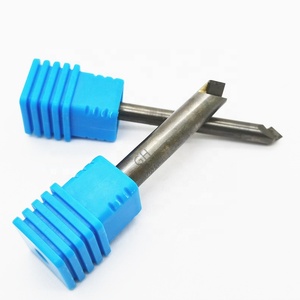 CNC Diamond Chamfering Milling Tool PCD <strong>Chamfer</strong> <strong>End</strong> <strong>Mill</strong> for Aluminum Acrylic Graphite