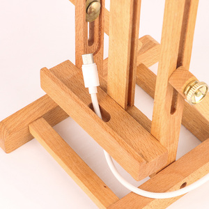 SINOART Giá Vẽ Trên Bàn Có Sẵn Giá Vẽ Bằng Gỗ Giá Vẽ Để Bàn Lên Đến 26Cm Cho Điện Thoại Di Động - Product Image 5