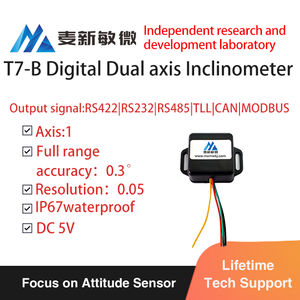 Basso costo singolo asse modulo sensore di inclinazione RS232 RS485 RS422 TTL uscita digitale