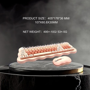 Multifunctional 2.4G Wireless <strong>Keyboard</strong> <strong>Mouse</strong> Combines Beautiful Colors <strong>and</strong> High-<strong>function</strong> <strong>Mouse</strong> <strong>Keyboard</strong> Combos for Girls Women - Product Image 5