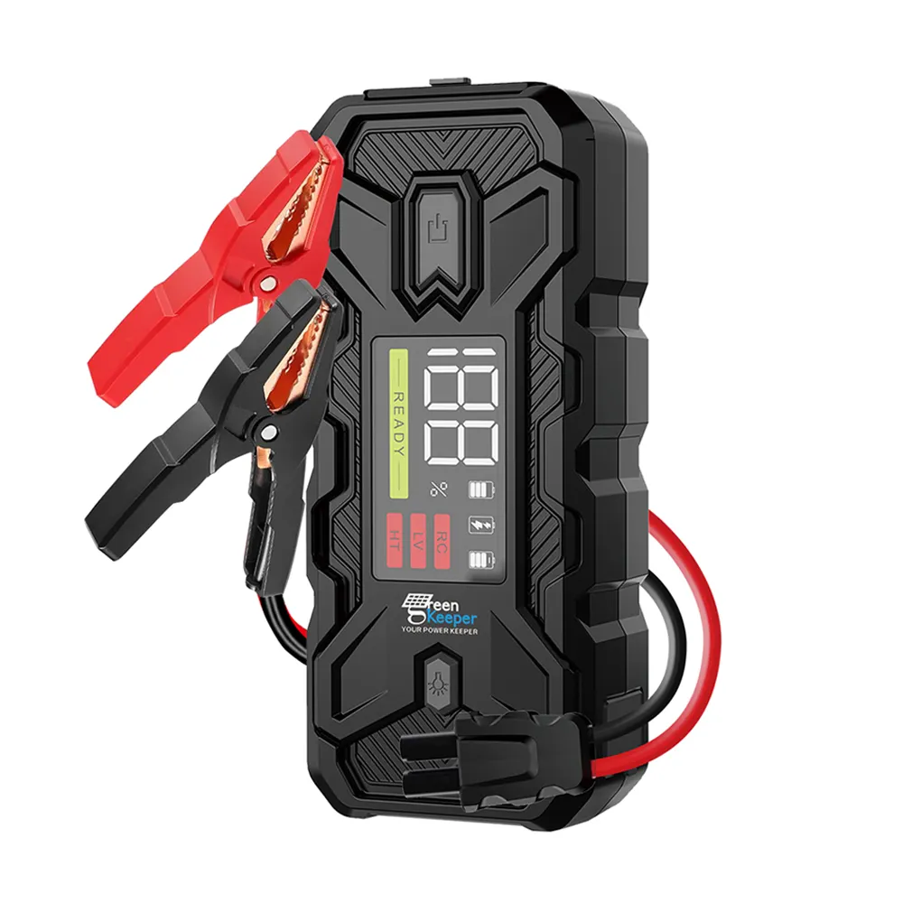 Green Keeper 3000A Jump Starter portátil para veículos e caminhões com temperatura extrema