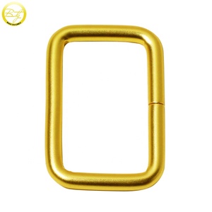 <strong>Rectangle</strong> Shape Metal <strong>Loop</strong> Slide <strong>Buckle</strong> Strap Handbag Ring <strong>Buckle</strong> for Backpack Durable Webbing <strong>Buckle</strong> - Product Image 3