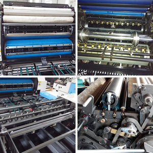 Automatische Zuführung Einfarbige Mini-Space-Offsetdruck maschine mit Nummerierung und Perforation in einer Farbe - Product Image 5