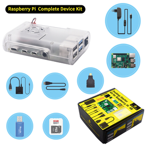 Schneller Versand für Raspberry Pi 4B komplette Kits mit Netzteil (ohne Raspberry Pi 4GB)