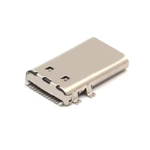 5A 12 PオスUSB3.1 TYPE-Cプラグ12ピン単列ピンSMT L = 13.2mm USBタイプCコネクタ12ピン - Product Image 2