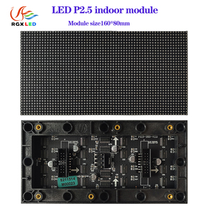 High Resolution P2.5 160x80mm 160x160mm Smd 2121 Full Color Hub75 Led Module 64X32 for Led <strong>Digital</strong> Shelf Display - Product Image 4