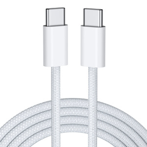 4 Colors to <strong>Choose</strong> PD3.1 48V5A Fast Charge 1M 2M 3M 60W 100W Type C to Type C Charging <strong>Cable</strong> with Nylon Braid