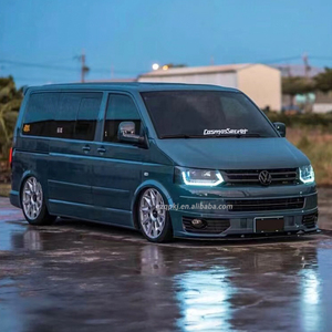 เหมาะสำหรับ2012-2015 Multivan T5ปรับรุ่นล้อมรอบด้วยขนาดเล็กก่อนที่ริมฝีปาก T5กระจังหน้าก่อนชุดบอดี้ - Product Image 3