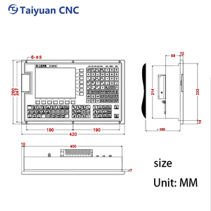 Kit de enrutador CNC multifunción de 3 ejes con control Ethernet para mecanizado industrial - Product Image 2
