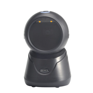 Popular Wired USB 1D/2D QR <strong>Code</strong> Desktop Barcode Scanner LED Light <strong>Source</strong> for Supermarket Use Compatible with IOS and <strong>Android</strong> - Product Image 5