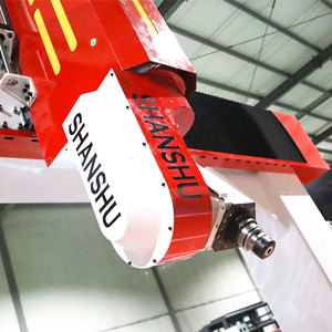 双工作台5轴3D数控刳刨机大幅面铝铣削数控工作室Mach3控制系统可定制聚氯乙烯