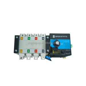 สวิตช์เปลี่ยนเครื่องอัตโนมัติ ATS 220V 380V 400V สำหรับเครื่องกำเนิดไฟฟ้าเครื่องแปลง4 P สวิตช์เปลี่ยนเครื่องกำเนิดไฟฟ้า - Product Image 1